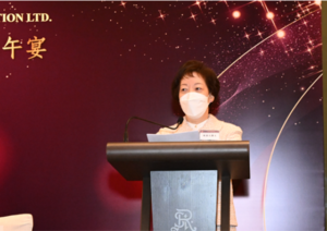 香港中華醫學會會長陳真光醫生於感謝午宴致辭